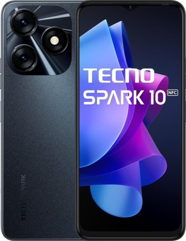 TECNO SPARK 10 8/128GB Sort