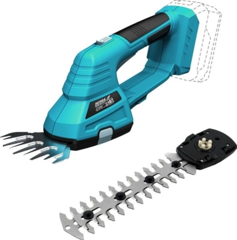 Dedra DED7089 trådløs saks 20 cm