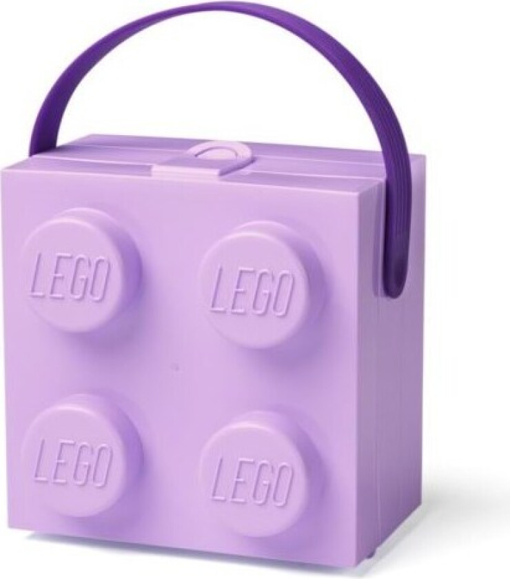 BOX W. HANDLE - LAVENDER