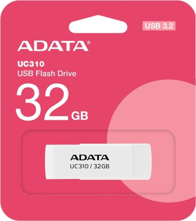 ADATA UC310 - USB flash drive - 32 GB - 32GB - Minnepenn