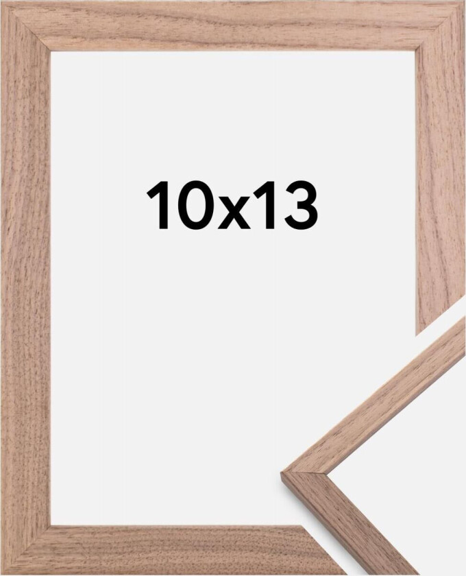 Ramme Edsbyn Lys Valnøtt 10x13 Cm