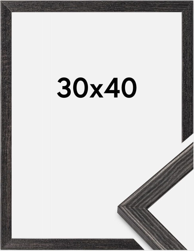 Ramme Fiorito Akrylglass Mørkegrå 30x40 Cm