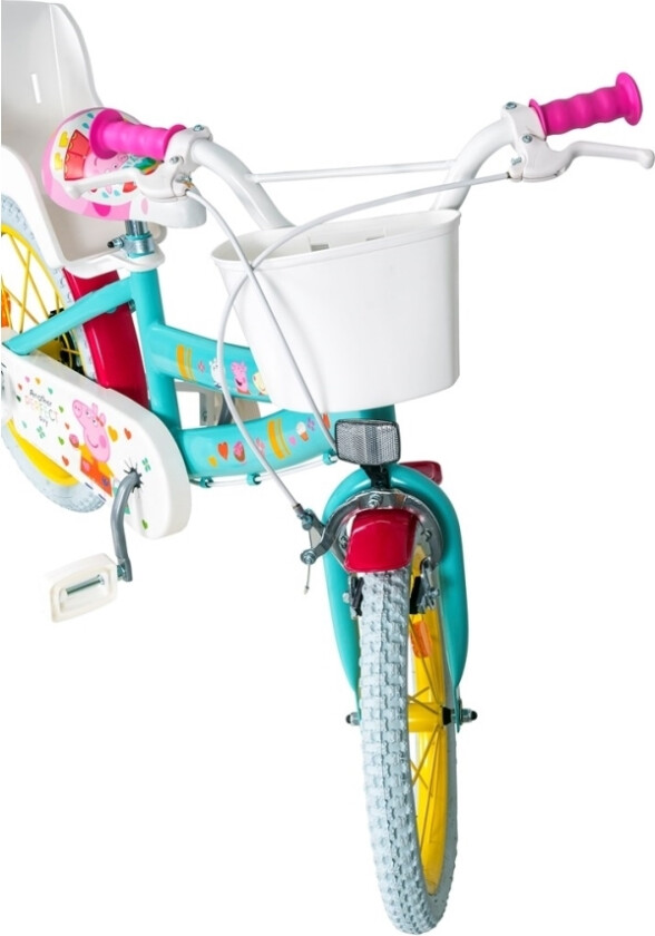 Toimsa-Barnesykkel 16" Peppa Pig grønn