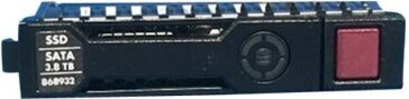 E - SSD - Read Intensive - 3.84 TB - hot-swap - 2.5 SFF - SATA 6Gb/s - med E Smart Carrier