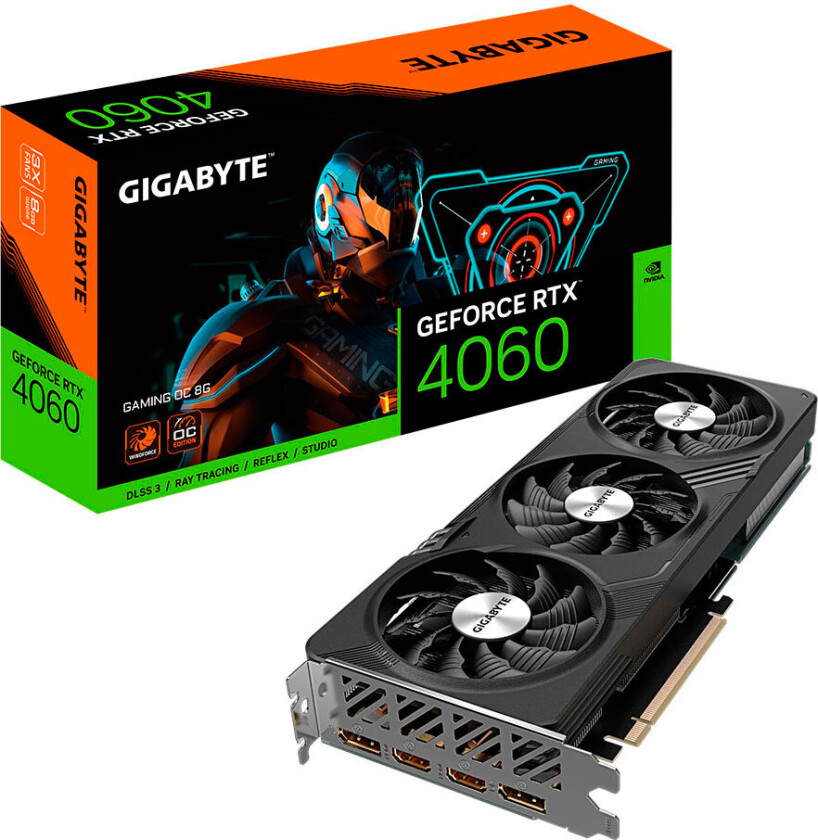 GeForce RTX 4060 GAMING OC - 8GB GDDR6 RAM - Grafikkort