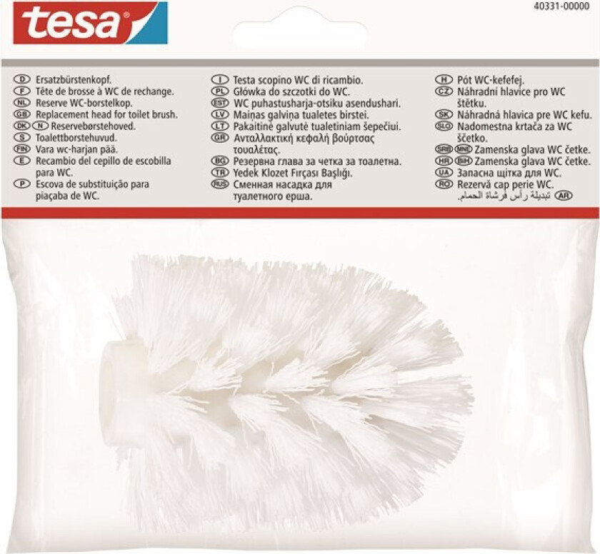 Spare head for toilet brush White