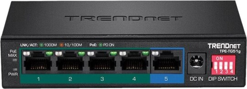 TPE-TG51g - switch - 5 ports - unmanaged