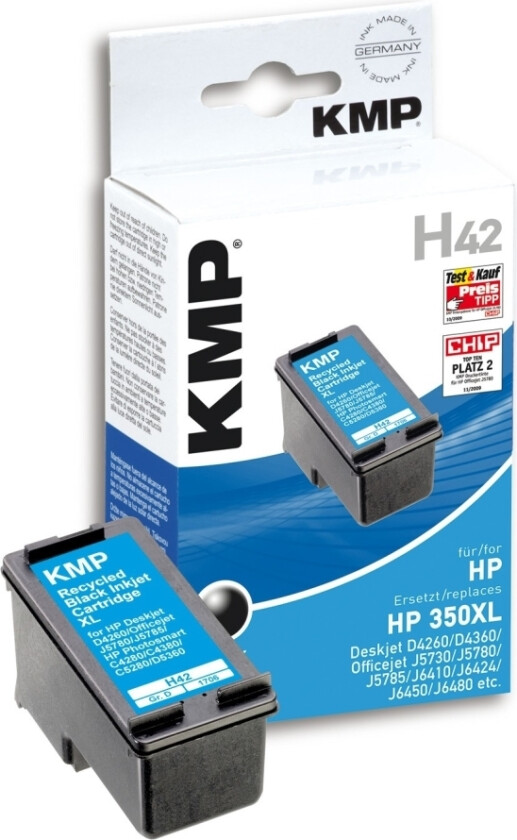 H42 - black - ink cartridge (alternative for: HP 350XL HP CB336EE) - Blekkpatron Svart