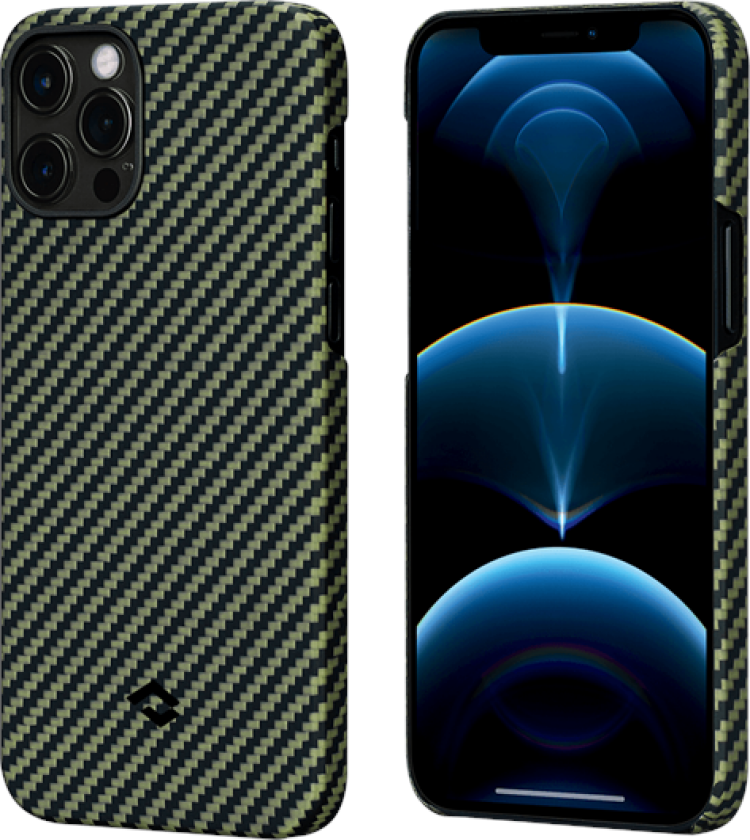 Apple iPhone 12 Pro MagEZ Case - Black/Yellow Twill