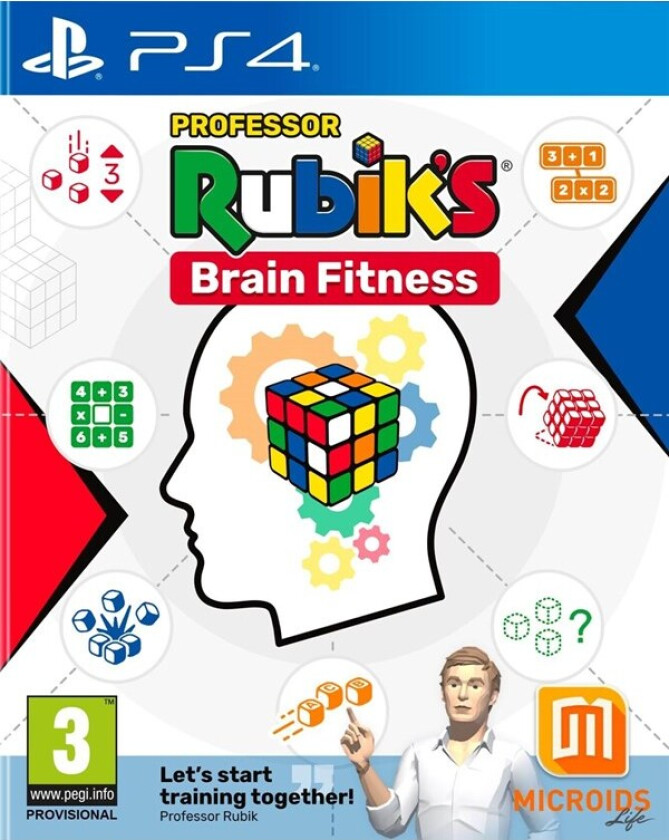 Professor Rubik's Brain Fitness - Sony PlayStation 4 - Puslespill