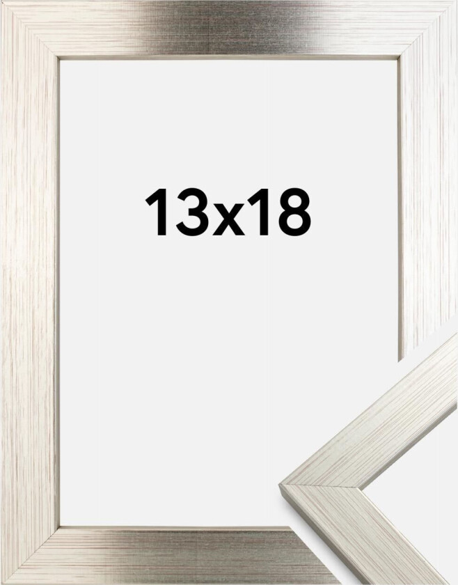 Ramme Silver Wood 13x18 Cm