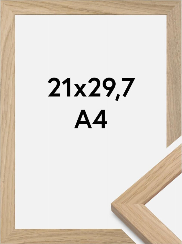 Ramme Oak Wood 21x29,7 Cm (A4)