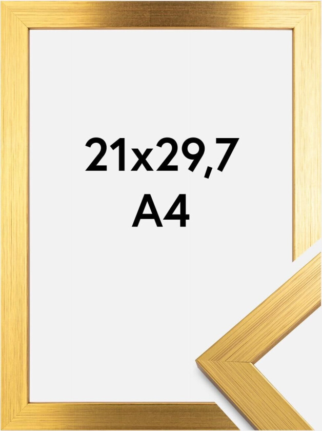 Ramme Gold Wood 21x29,7 Cm (A4)