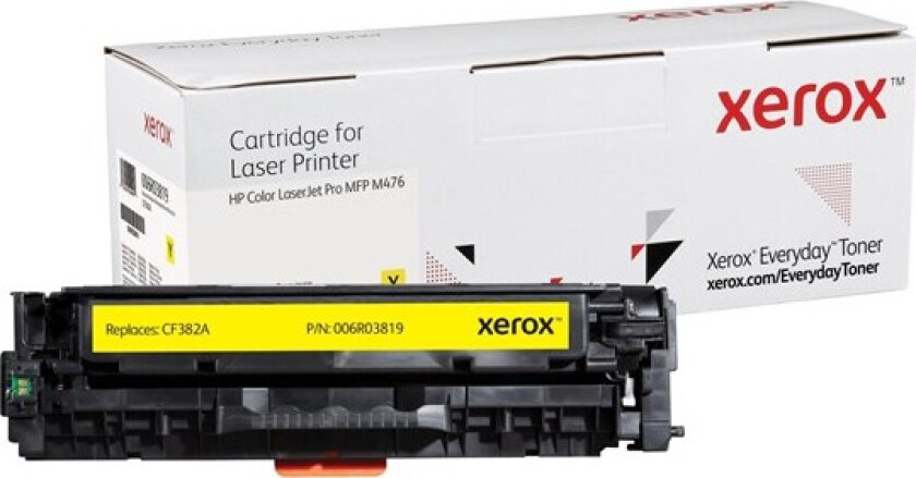 006R03819 / Alternative for: HP 312A / CF382A Yellow Toner - Laser toner Yellow