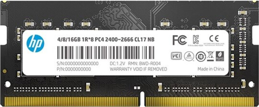2666 8GB SODIMM C19 S1