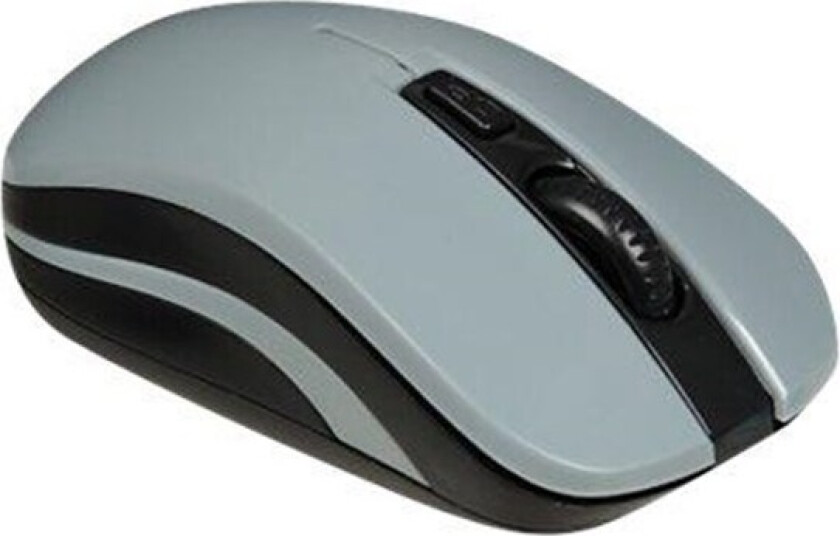 LORIINI BLACK - mouse - 2.4 GHz - grey black - Mus - Optisk - 3 knapper - Grå