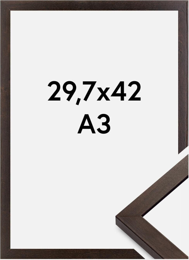 Ramme Selection Akrylglass Valnøtt 29,7x42 Cm (A3)