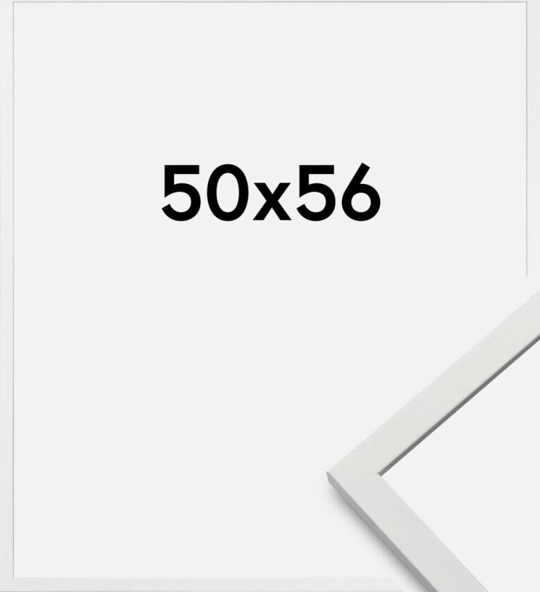 Ramme Edsbyn Akrylglass Hvit 50x56 Cm