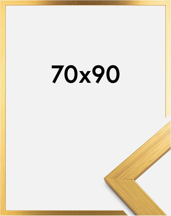Ramme Gold Wood 70x90 Cm