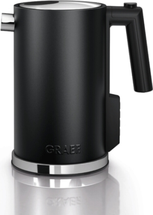 Graef WK 902, 1,2 l, 2015 W, Sort, Rustfritt stål, Rustfritt stål, Vannivåindikator, Overopphetingsbeskyttelse