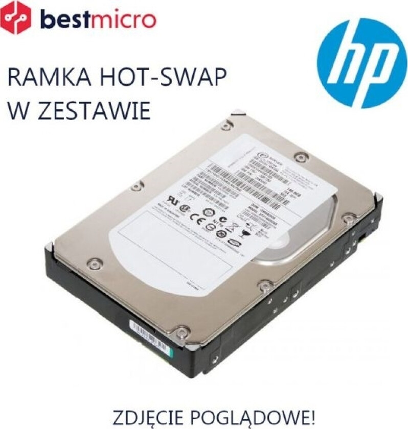 HDD DP SAS 2,5 300 GB 15K RPM - EH0300FBQDD - Reprodusert