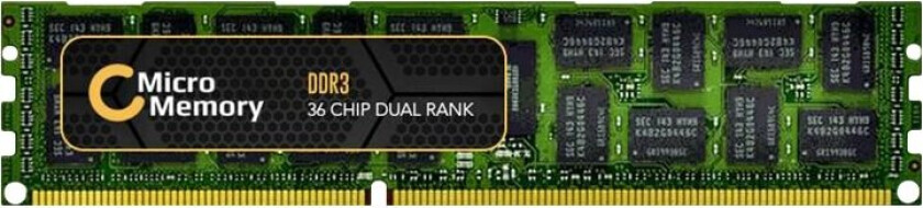 - DDR3 - modul - 16 GB - DIMM 240-pin - 1600 MHz / PC3-12800 - registrert - ECC - for Fujitsu PRIMERGY BX920 S3, CX250 S1, CX272 S1, RX350 S7, RX500 S7, SX150 S8, TX200 S7