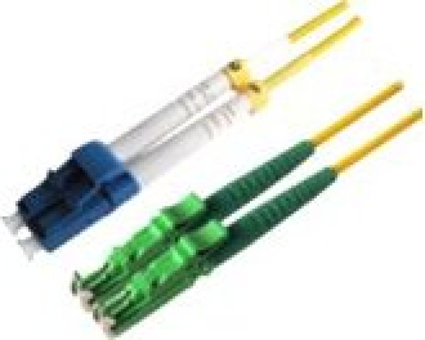 MicroConnect - Nettverkskabel - E2000/APC-enkeltmodus (hann) til LC/UPC-enkeltmodus (hann) - 3 m - fiberoptisk - 9 / 125 micron