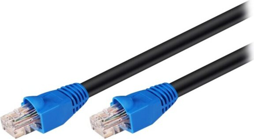 Microconnect - Nettverkskabel - Rj-45 (Hann) Til Rj-45 (Hann) - 10 M - Utp - Cat 6 - Med Støvel, Utendørs, Flertrådet