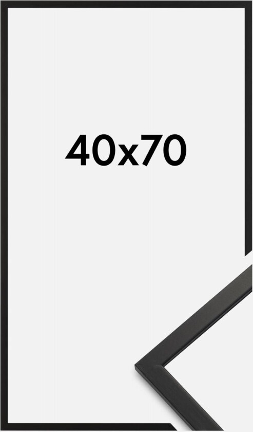 Ramme Edsbyn Svart 40x70 Cm