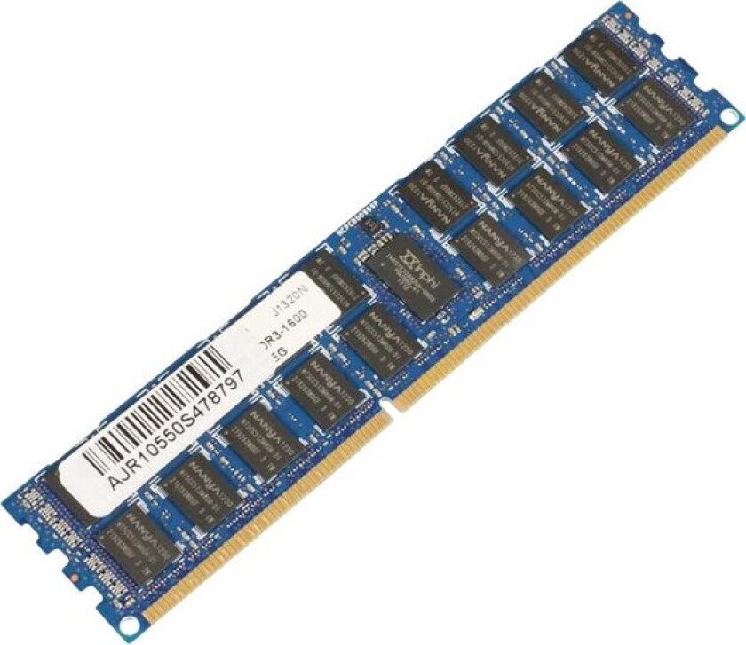 - DDR3 - modul - 8 GB - DIMM 240-pin - 1333 MHz / PC3-10600 - registrert - ECC