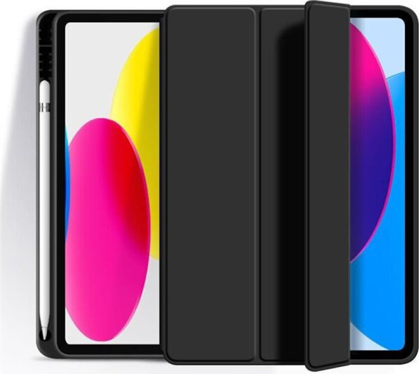 SEATTLE - Lommebok for nettbrett - polyuretan, bløt termoplastpolyuretan (TPU) - svart - for Apple 10.9-inch iPad (10. generasjon)