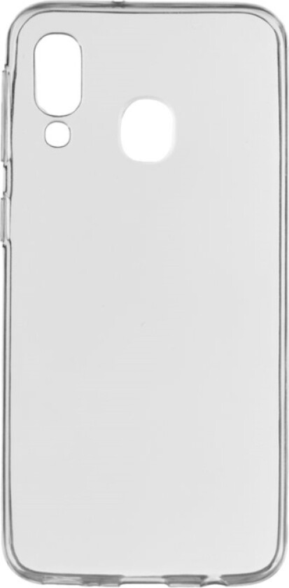 Soft Case - Baksidedeksel for mobiltelefon - UV-belagt termoplast-polyuretan - gjennomsiktig - for Samsung Galaxy A40