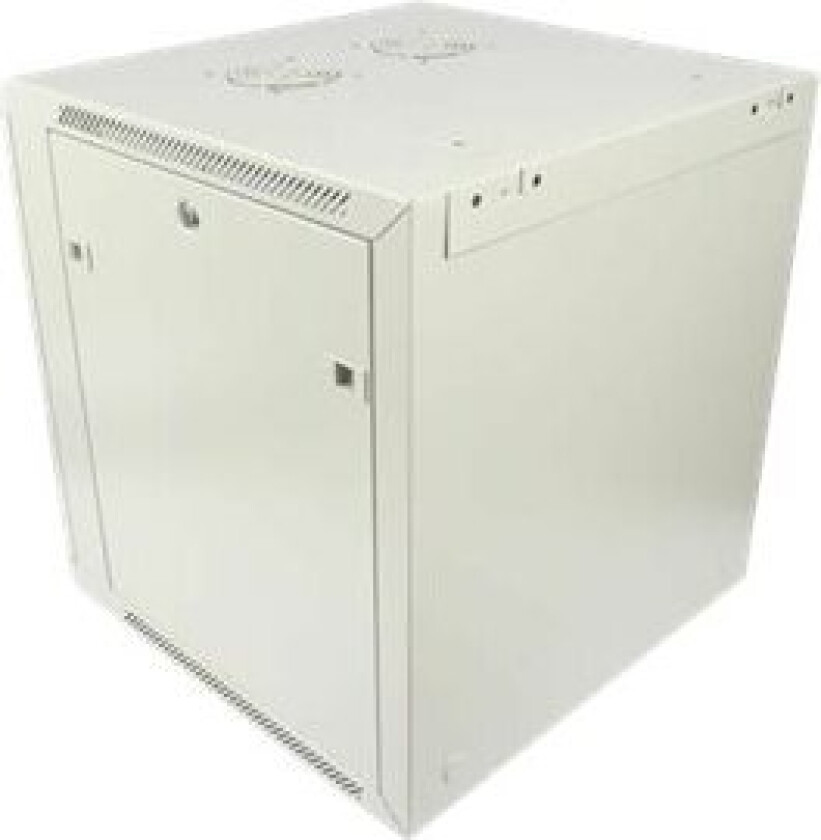 - Rack skap - 450-mm dybde - veggmonterbar - beige - 10U - 19