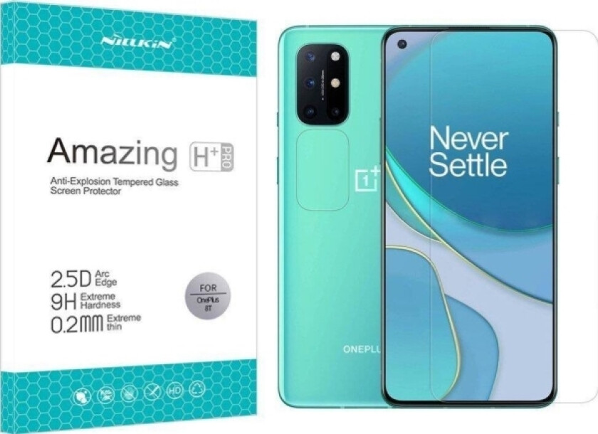 Nillkin OnePlus 8T Skjermbeskytter Amazing H+PRO
