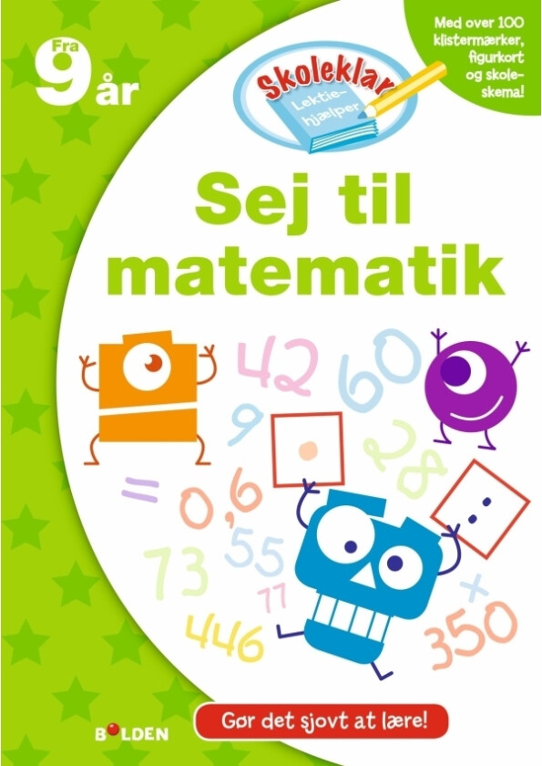 Skoleklar Lektiehjælper: Sej til matematik