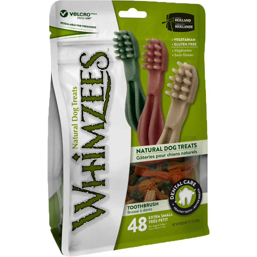 Whimzees Tannbørste Small 24-pack