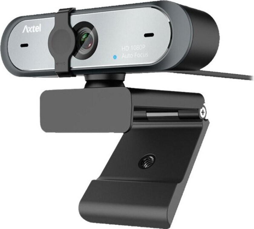 Axtel AX-FHD Webcam Pro - Nettkamera - farge - 1920 x 1080 - lyd - USB 2.0 - MPG, YUY2