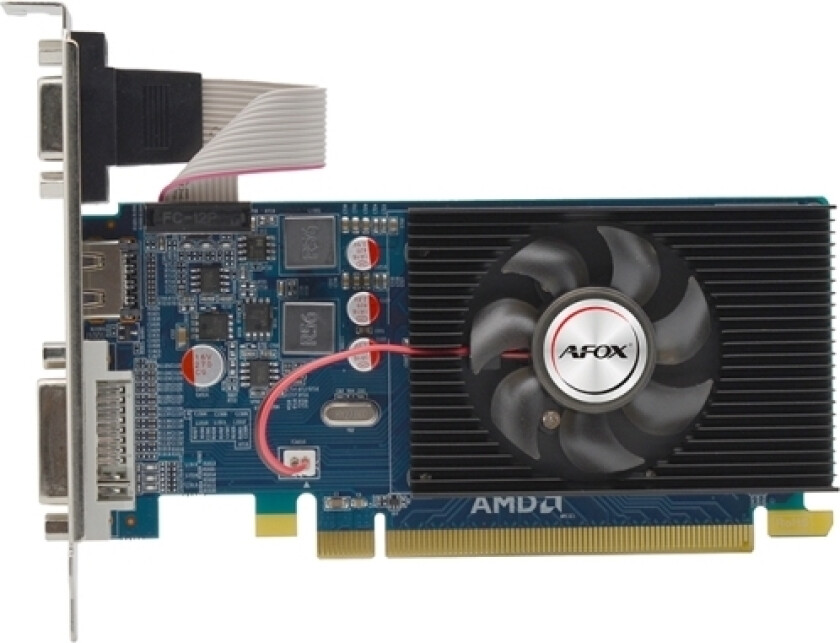 Bilde av AFOX Radeon HD 6450 1GB DDR3 64Bit DVI HDMI VGA LP AF6450-1024D3L9