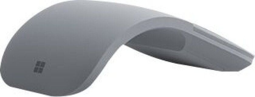 Surface Arc Mouse - Mus - optisk - 2 knapper - trådløs - Bluetooth 4.1 - lysegrå - kommersiell