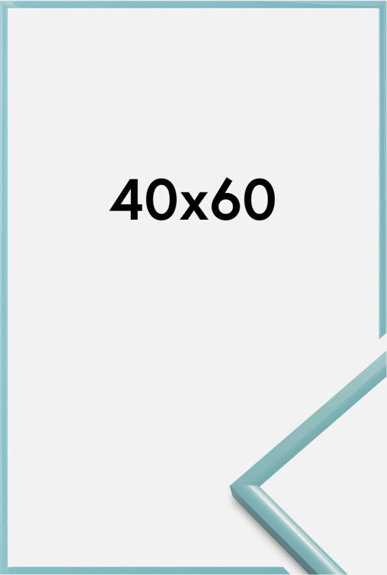 Ramme New Lifestyle Akrylglass Turkis 40x60 Cm