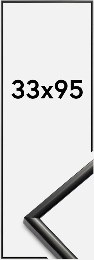 Ramme New Lifestyle Akrylglass Svart 33x95 Cm