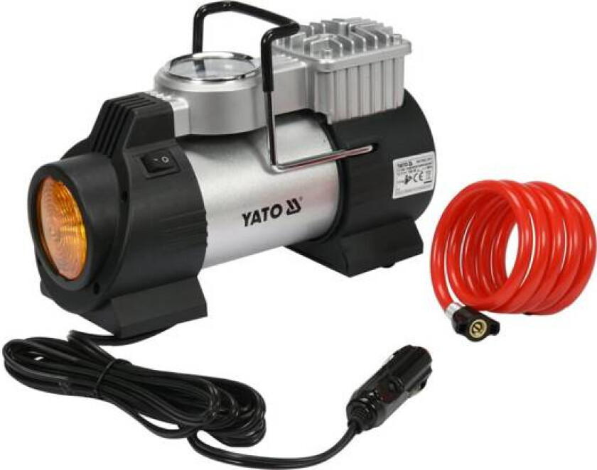 Yato YT-73460, Bil, 10 stang, 40 l/min, Sort, Stål, 3 m, Cigartenner/lighter