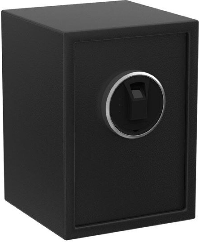 BASI EMT 380, Frittstående safe, Sort, Fingeravtrykksleser, Stål, Dokumenter, Batteri