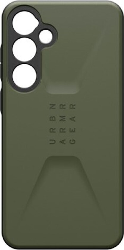 Urban Armour Gear Civilian, deksel, Samsung, Galaxy S24 Plus, 17 cm (6,7"), oliven