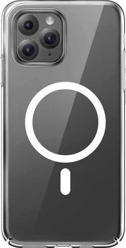 Baseus Magnetic Crystal Clear protective case for iPhone 11 Pro (transparent) + tempered glass + cleaning kit