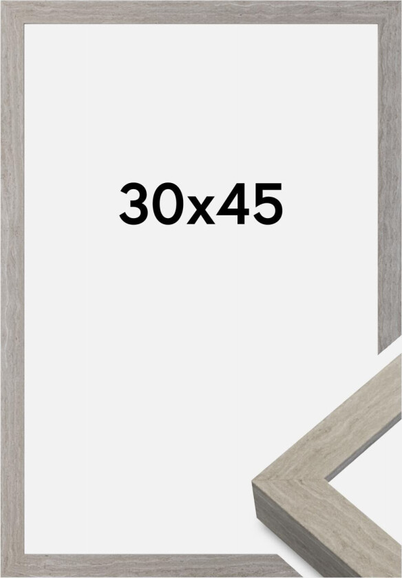 Ramme New Stockholm Grå 30x45 Cm