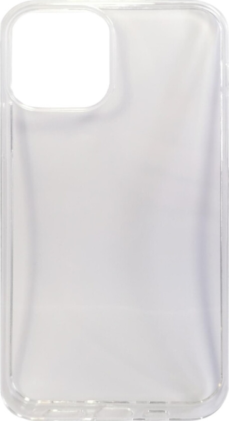 Soft Case - Baksidedeksel for mobiltelefon - UV-belagt termoplast-polyuretan - gjennomsiktig, blank - for Apple iPhone 12, 12 Pro