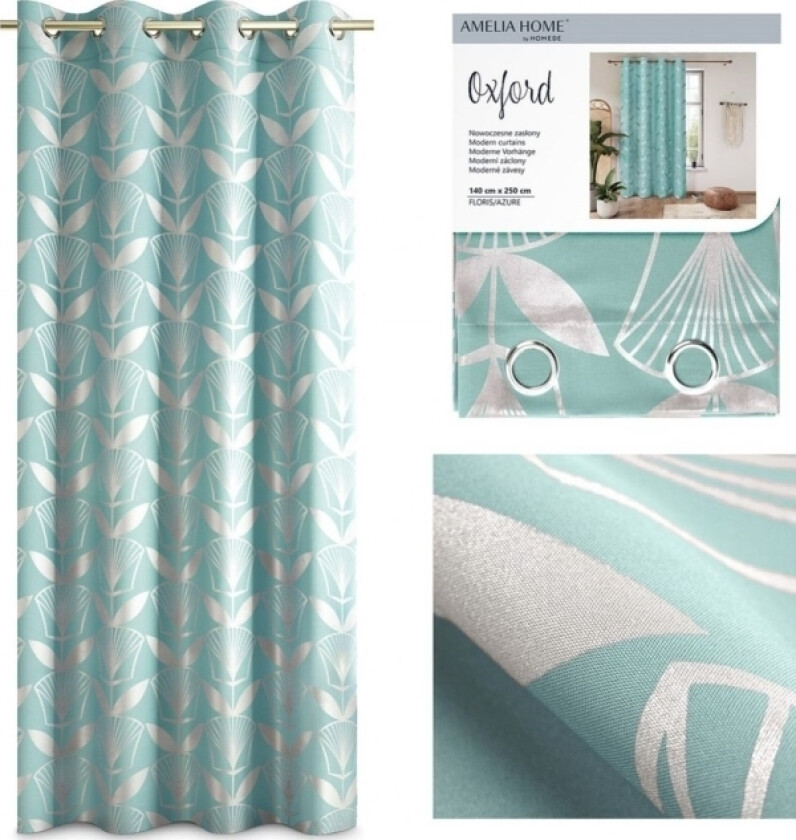 AMELIAHOME OXFORD FLORIS AZURE 140X250