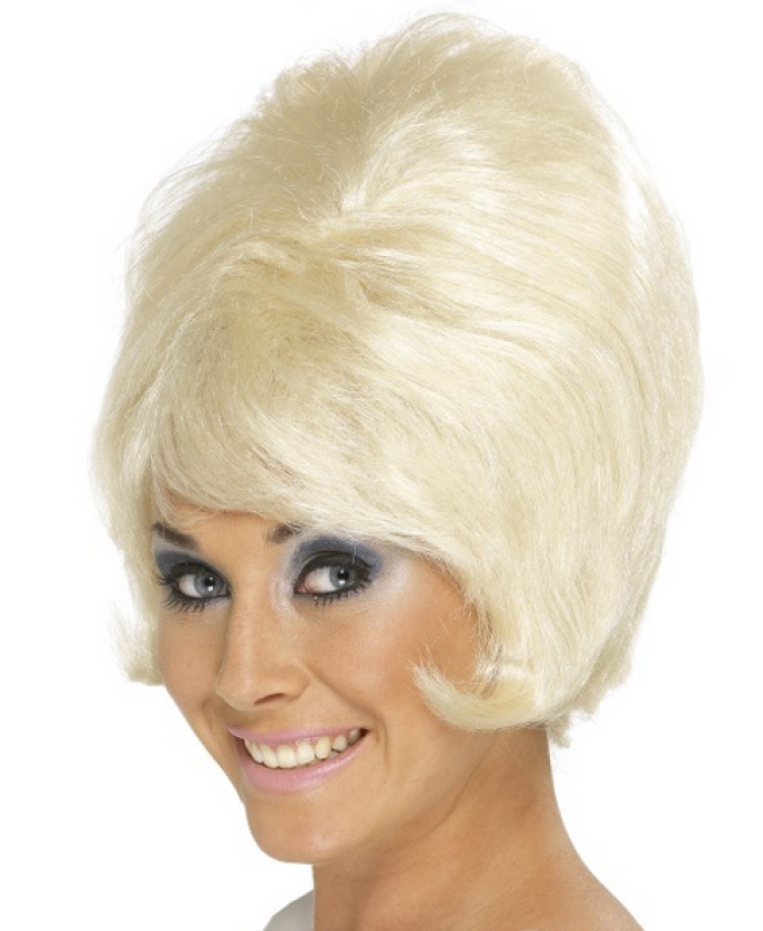 60'S Kort bob parykk - blond