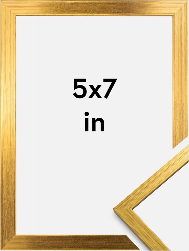 Ramme Edsbyn Gull 5x7 Inches (12,7x17,8 Cm)